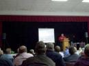 <b>2009 KENTUCKY ARES CONFERENCE.</b> A view of the civic center stage at the KY ARES Conference.