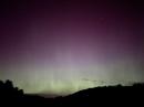 The Aurora Borealis visible on May 11, 2024 in the Berkshire Mountains of Massachusetts. [Sierra Harrop, W5DX, photo]