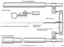 Figure 13 — Mechanical schematic of the components and mounting arrangement of the dipole.