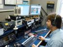 ARRL Contest Branch Manager Sean Kutzko, KX9X, monitors Hurricane Ike traffic Nets at W1AW. [Joel Kleinman, N1BKE, Photo]